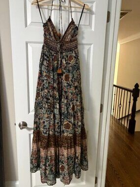 Free People Real Love Maxi Boho Dress XS